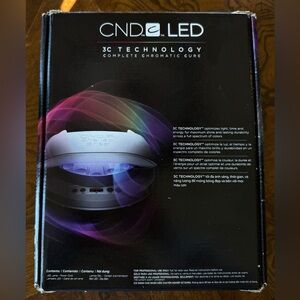 CND LED Nail Lamp with 3C Technology